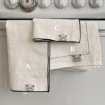 ［即納］black line fabric