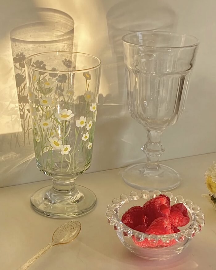 retro marguerite glass - 画像 (4)