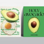 Avocado poster series(A3, A2)
