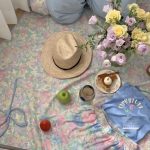 opértum soft lemon picnic mat