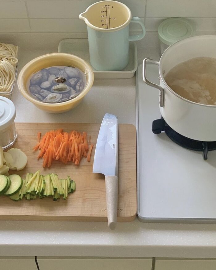 Riess pastel enamel measuring pot - 画像 (13)