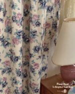 opértum nude beige floral curtain - 画像 (5)