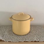 Riess pastel enamel tall pot