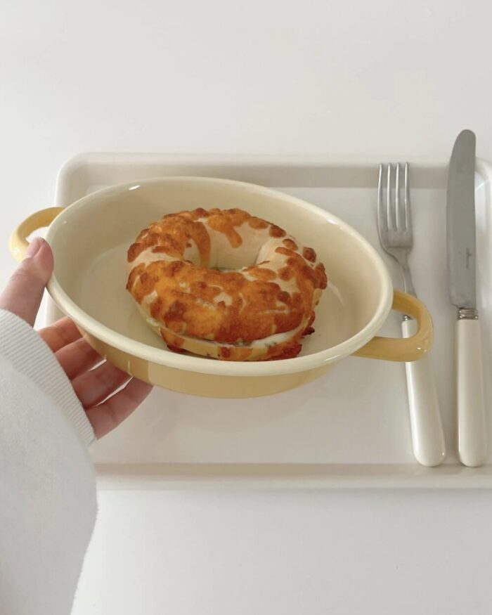 Riess pastel enamel egg pan - 画像 (2)