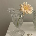 floral parfait glass