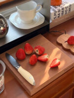 cubelet wooden cutting board