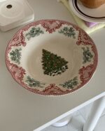 vintage christmas deep plate - 画像 (3)