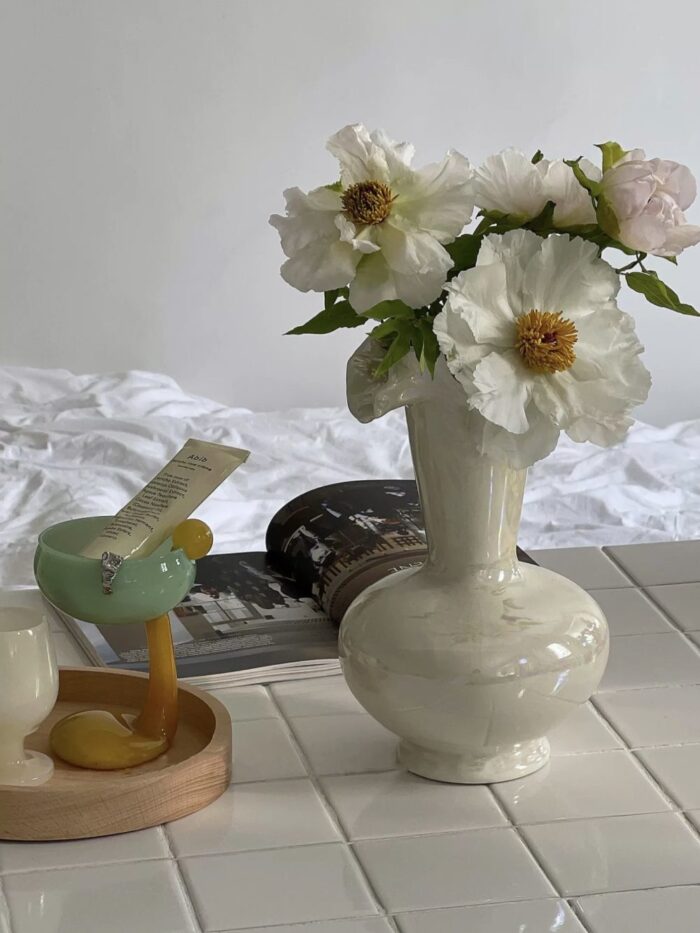 pearl flower vase - 画像 (4)