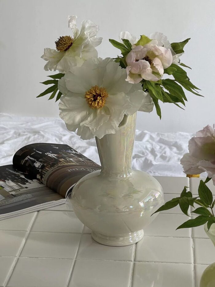 pearl flower vase - 画像 (2)
