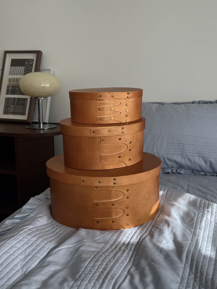 Screenshot classical wooden oval shaker box - 画像 (1)