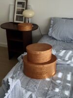 classical wooden oval shaker box - 画像 (2)