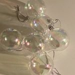 Xmas crystal ball ornament