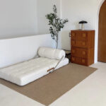 french biscuit sofa bed