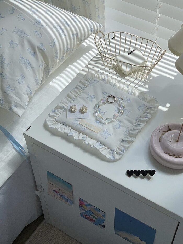 vintage baby cat table/pot mat - 画像 (3)