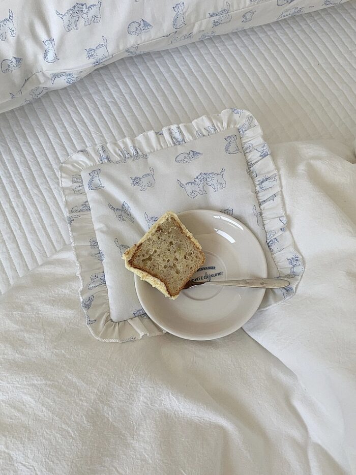 vintage baby cat table/pot mat - 画像 (7)