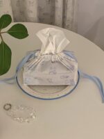 vintage baby cat tissue box