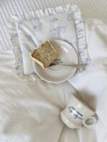 vintage baby cat table/pot mat - 画像 (6)