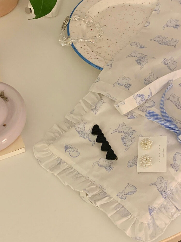 vintage baby cat table/pot mat - 画像 (10)