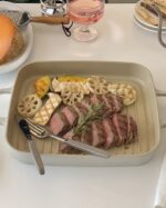 FIKA square grill pan