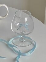 blue bowtie glass