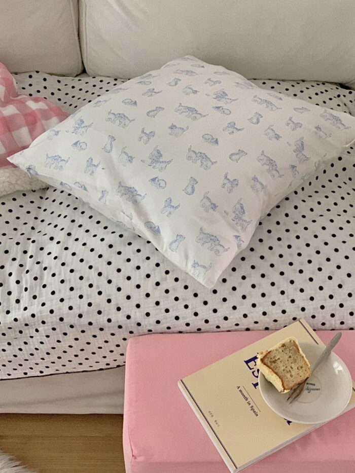 vintage baby cat cushion cover - 画像 (7)