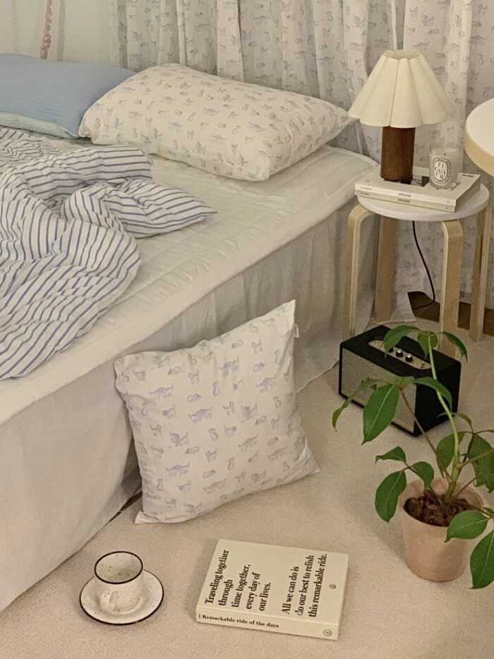 vintage baby cat cushion cover - 画像 (5)