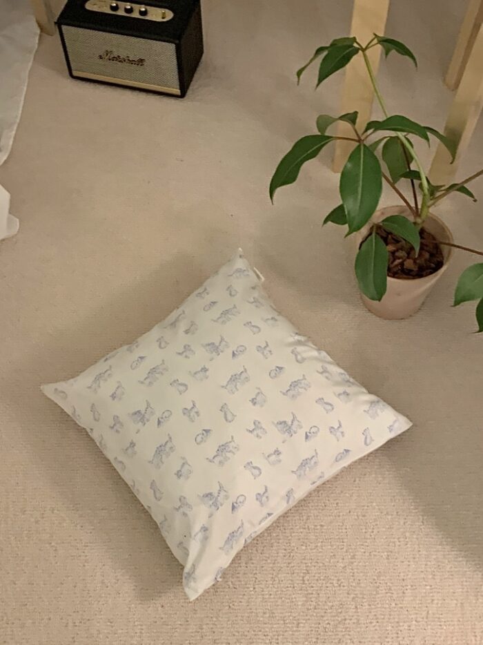 vintage baby cat cushion cover - 画像 (4)