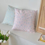 vintage pastel cat cushion cover