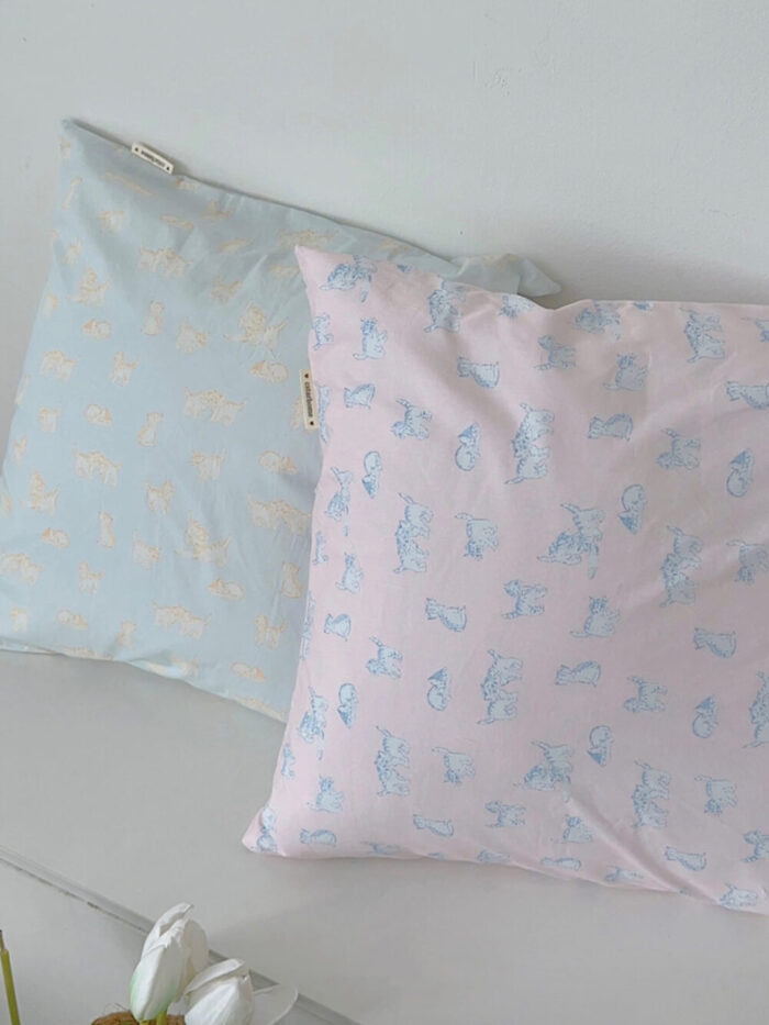vintage pastel cat cushion cover - 画像 (3)