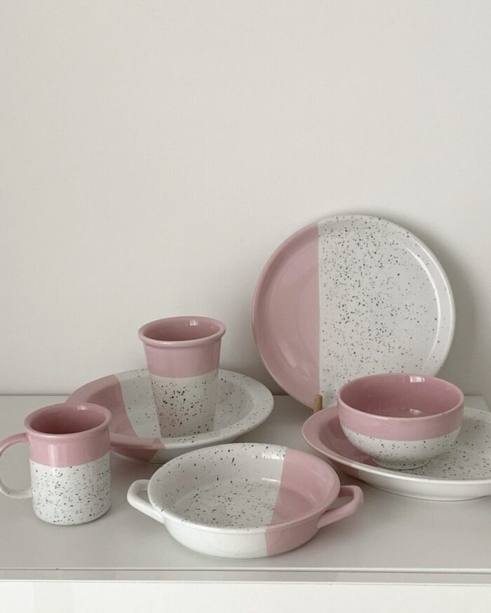 IMG_3262 peach dot tableware series - 画像 (14)