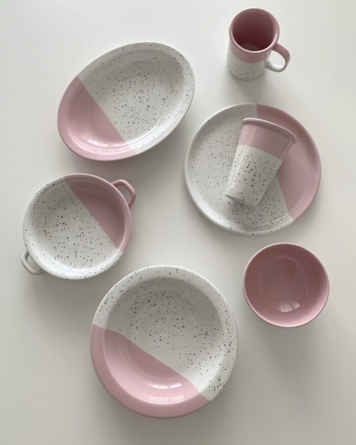 IMG_3275 peach dot tableware series - 画像 (2)