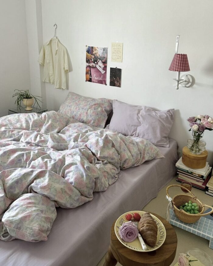 flower rough bedding cover set - 画像 (9)