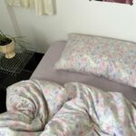 flower rough bedding cover set