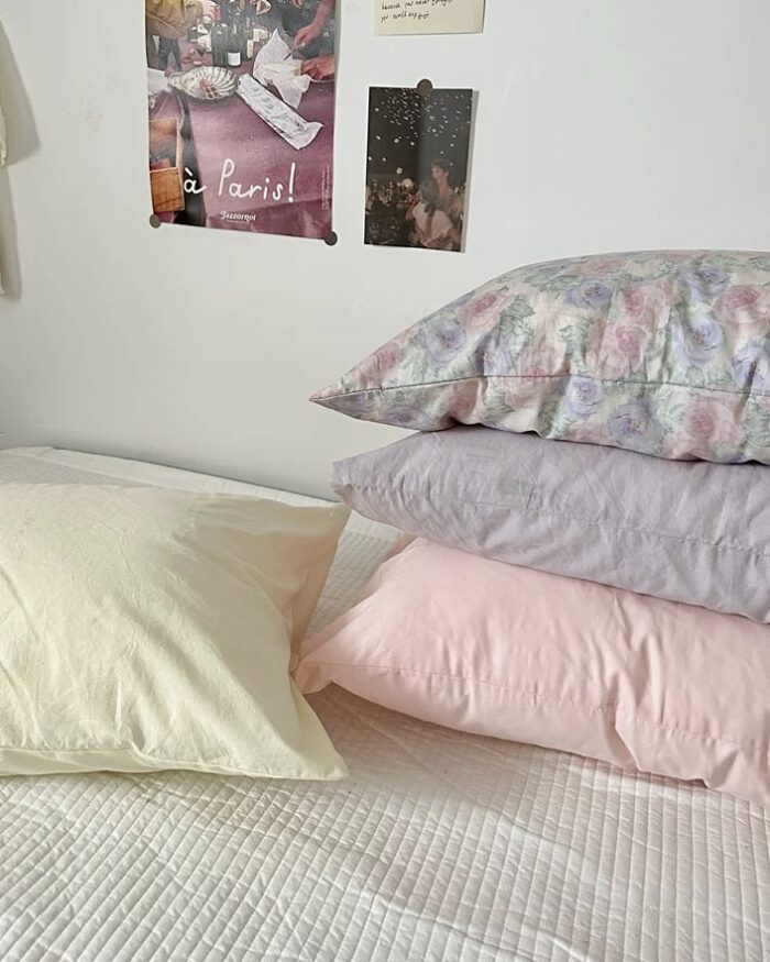 flower roungh pillowcase - 画像 (9)