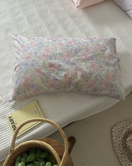 flower roungh pillowcase