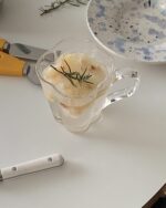 flower petal glass cup - 画像 (2)