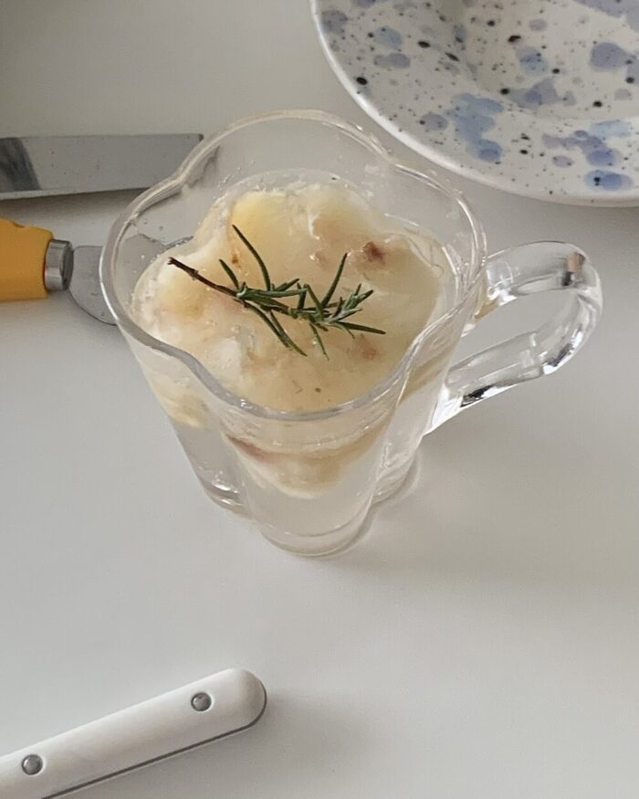 flower petal glass cup - 画像 (7)