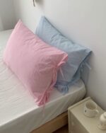 plain ribbon pillowcase - 画像 (3)