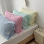 plain ribbon pillowcase
