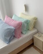 plain ribbon pillowcase