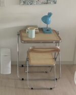 rattan foldable desk