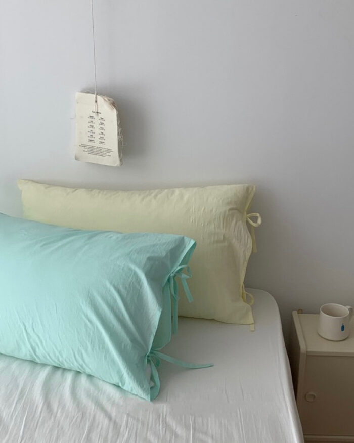 plain ribbon pillowcase - 画像 (8)