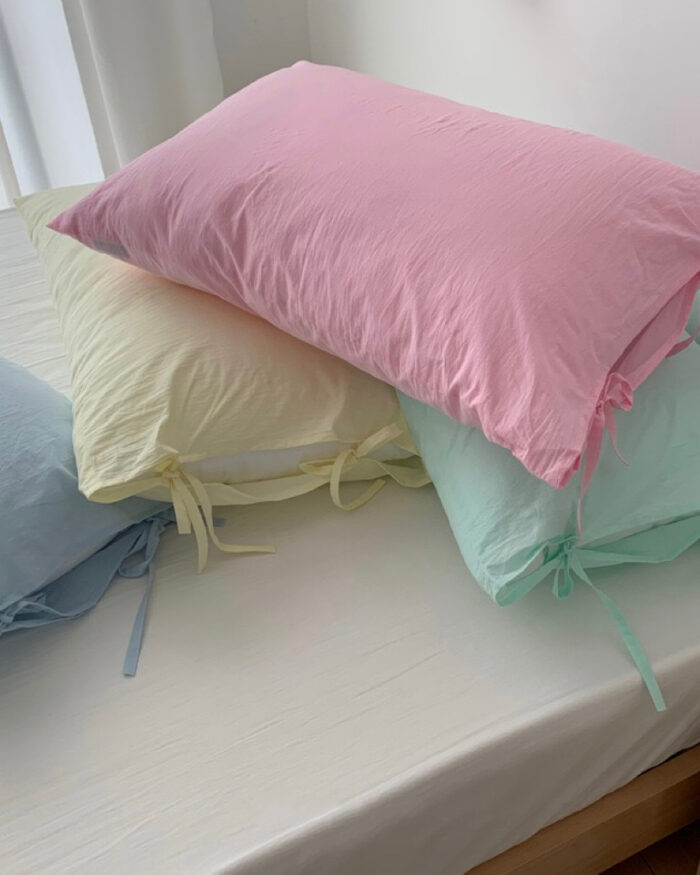 plain ribbon pillowcase - 画像 (14)
