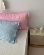 plain ribbon pillowcase - 画像 (6)