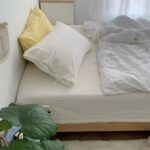 milky ribbon pillowcase