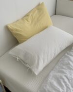 milky ribbon pillowcase - 画像 (5)