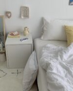 milky ribbon pillowcase - 画像 (3)