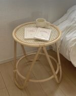 rattan calm tea table - 画像 (2)