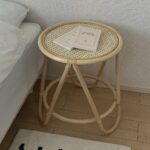 rattan calm tea table