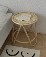 rattan calm tea table